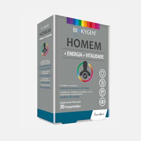 Biokygen Homem – 30 comprimidos – Fharmonat