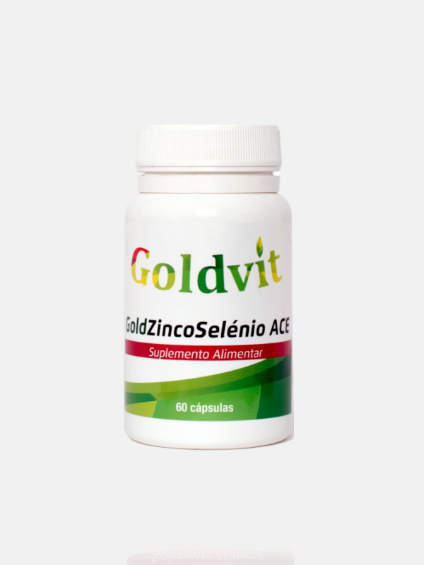 Gold Zinco Selénio ACE - 60 cápsulas - GoldVit