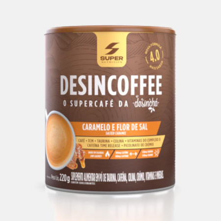 Desincoffee Caramelo com Flor de Sal – 220g – Desinchá