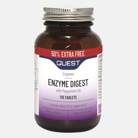 Enzyme Digest – 90 + 45 comprimidos – Quest