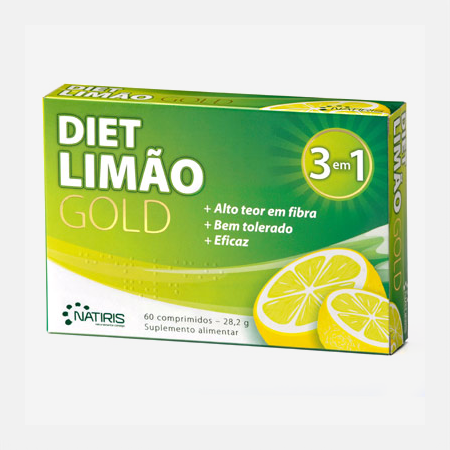 DietLimão Gold 3 em 1 – 60 comprimidos – Natiris