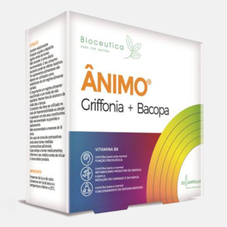 Ânimo Griffonia + Bacopa – 30 ampolas – Bioceutica