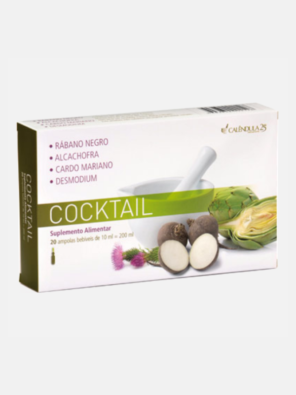 Cocktail - 20 ampolas - Calêndula