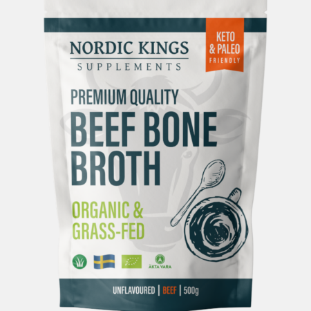 Beef Bone Broth Bio – 500g – Nordic Kings