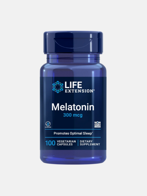 Melatonin 300mcg - 100 cápsulas - Life Extension
