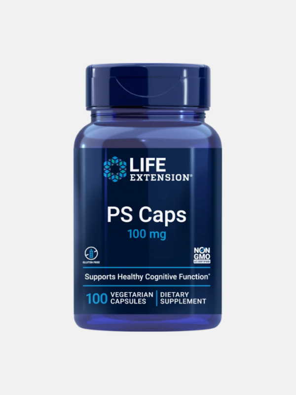PS Caps (Phosphatidylserine) - 100 cápsulas - Life Extension