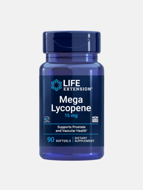 Mega Lycopene 15mg - 90 softgels - Life Extension