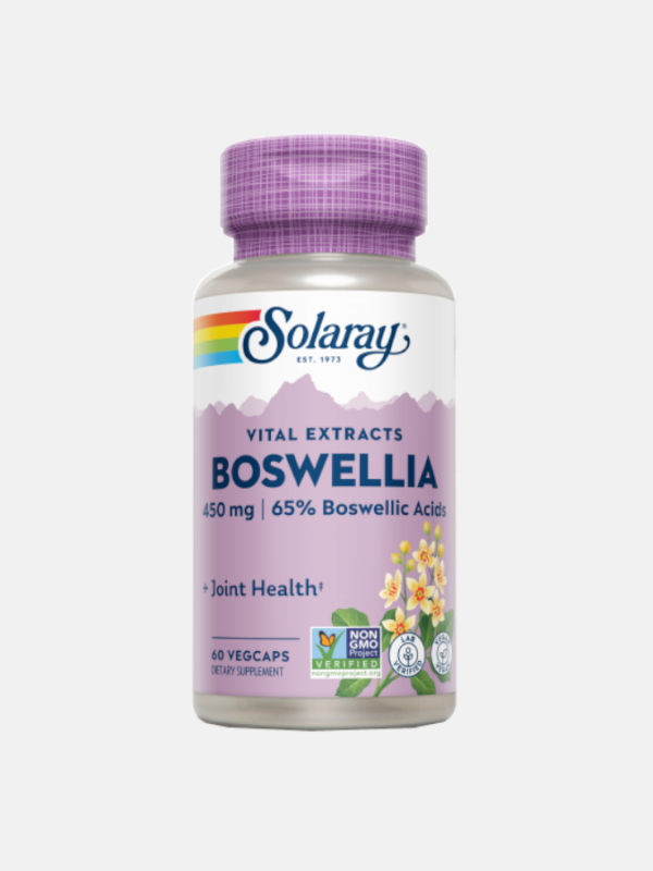 Boswellia 450mg - 60 cápsulas - Solaray
