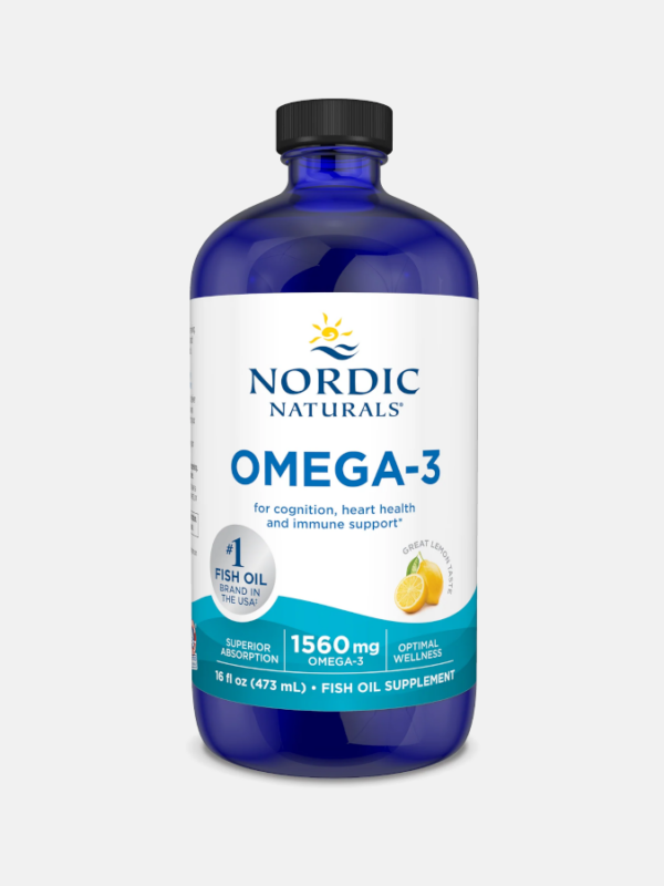 Omega-3 1560mg Lemon - 473ml - Nordic Naturals