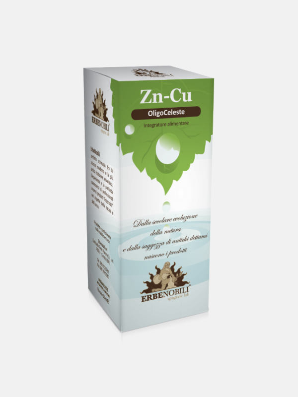 OLIGOCELESTE Zn Cu (Zinco Cobre) - 50ml - Erbenobili