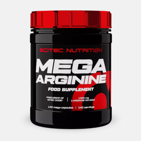 Mega Arginine – 140 cápsulas – Scitec Nutrition