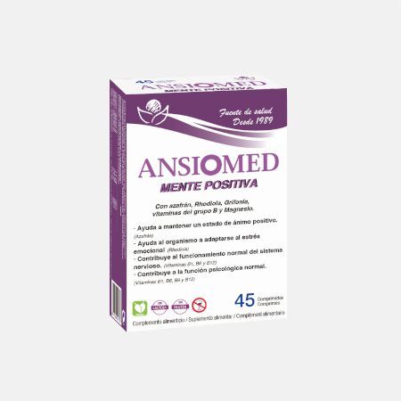Ansiomed Mente Positiva – 45 comprimidos – Bioserum