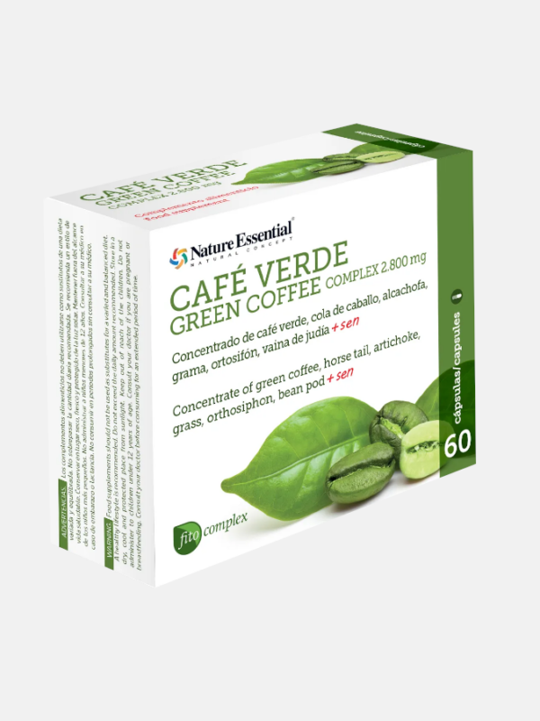 Café Verde Complex 2800mg - 60 cápsulas - Nature Essential