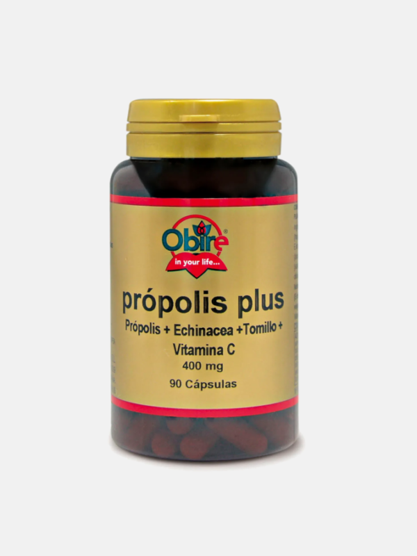 Própolis Plus - 400mg - 90 cápsulas - Obire