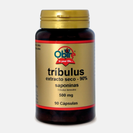 Tribulus 500mg – 90 cápsulas – Obire