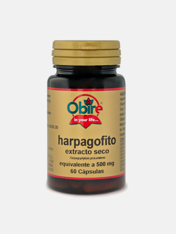 Harpago 500mg - 60 cápsulas - Obire