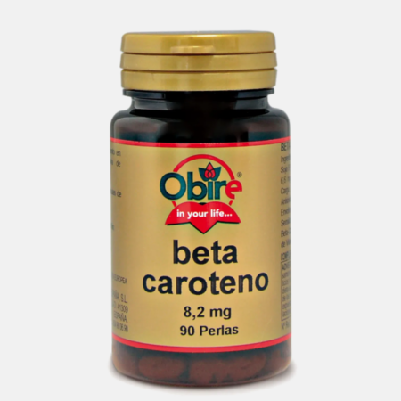 Beta-Caroteno 8,2mg – 90 cápsulas – Obire