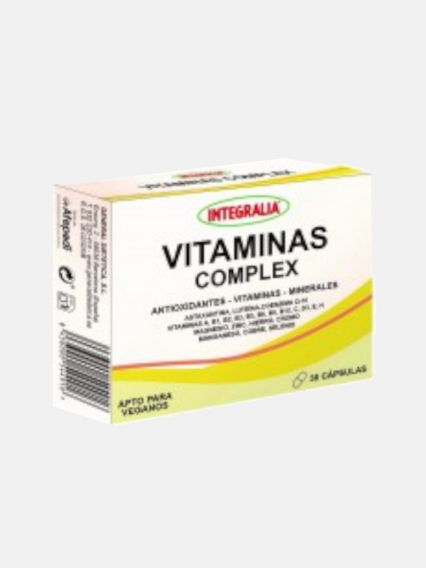 Vitaminas Complex - 30 cápsulas - Integralia