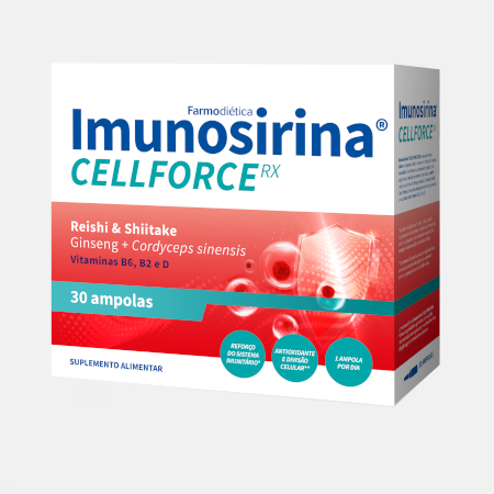 Imunosirina CELLFORCE RX – 30 ampolas – Farmodiética