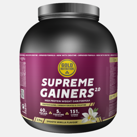 Supreme Gainers 2.0 Baunilha – 2,9kg – Gold Nutrition