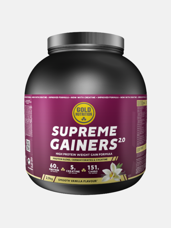 Supreme Gainers 2.0 Baunilha - 2,9kg - Gold Nutrition