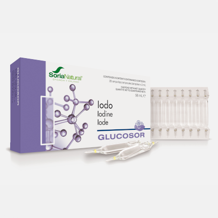Glucosor Iodo – 28 ampolas – Soria Natural