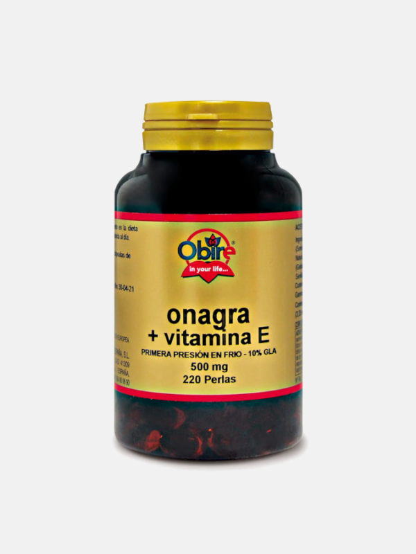 Óleo de Onagra 500mg - 450 cápsulas - Obire