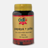 Papaia + Ananás 400mg - 90 cápsulas - Obire