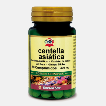 Centelha Asiática Complex – 60 comprimidos – Obire