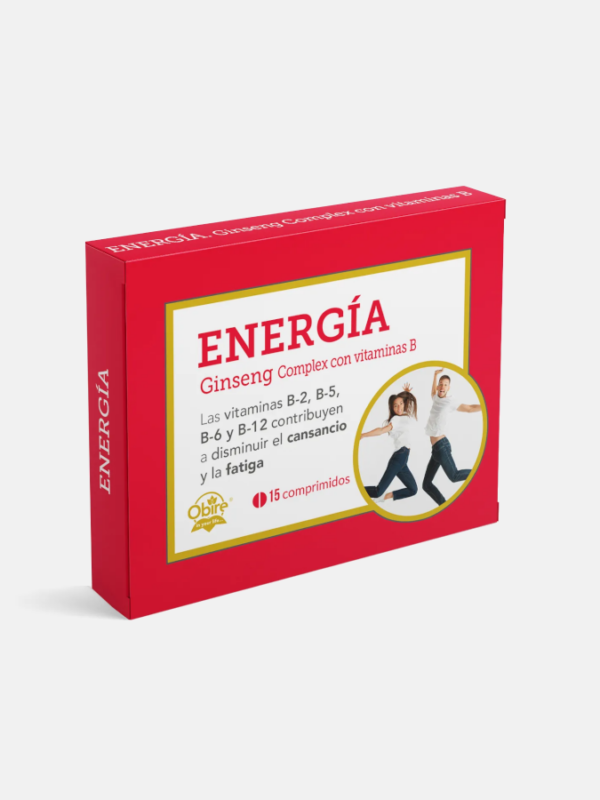 Energia - 15 comprimidos - Obire