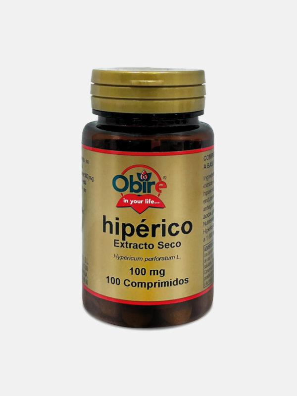 Hipericão 100mg - 100 comprimidos - Obire