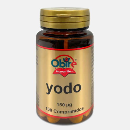 Iodo 150mcg – 100 comprimidos – Obire
