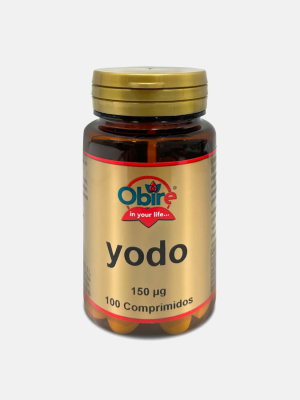 Iodo 150mcg - 100 comprimidos - Obire