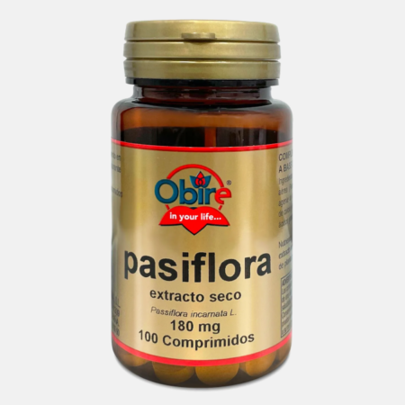 Passiflora 180mg – 100 comprimidos – Obire