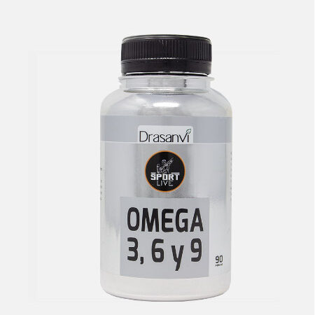 Omega 3,6 e 9 1000 mg Sport Live – 90 cápsulas – Drasanvi