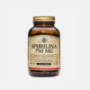 Spirulina 750 mg - 80 cápsulas - Solgar