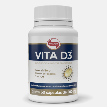 Vita D3 – 60 cápsulas – Vitafor