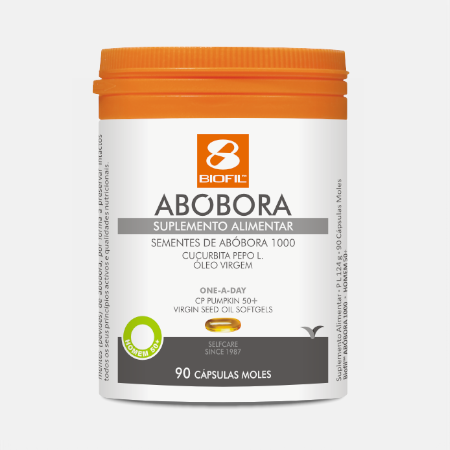 Abóbora 1000mg – 90 cápsulas – Biofil