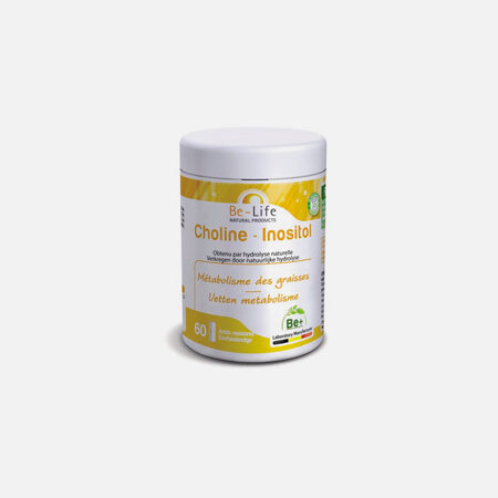 Choline – Inositol – 60 Cápsulas – Be-Life