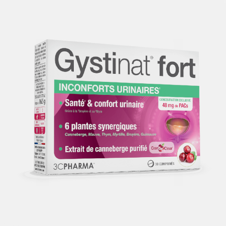 Gystinat Fort – 30 comprimidos – 3C Pharma