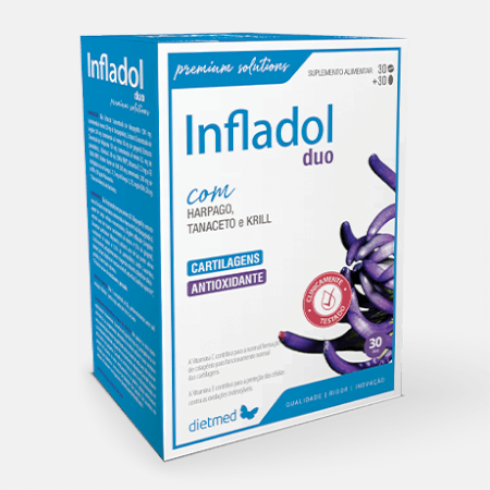 Infladol Duo – 30 comprimidos + 30 cápsulas – DietMed