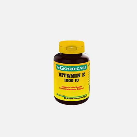 Vitamina E 1000iu – 50 cápsulas – Good Care