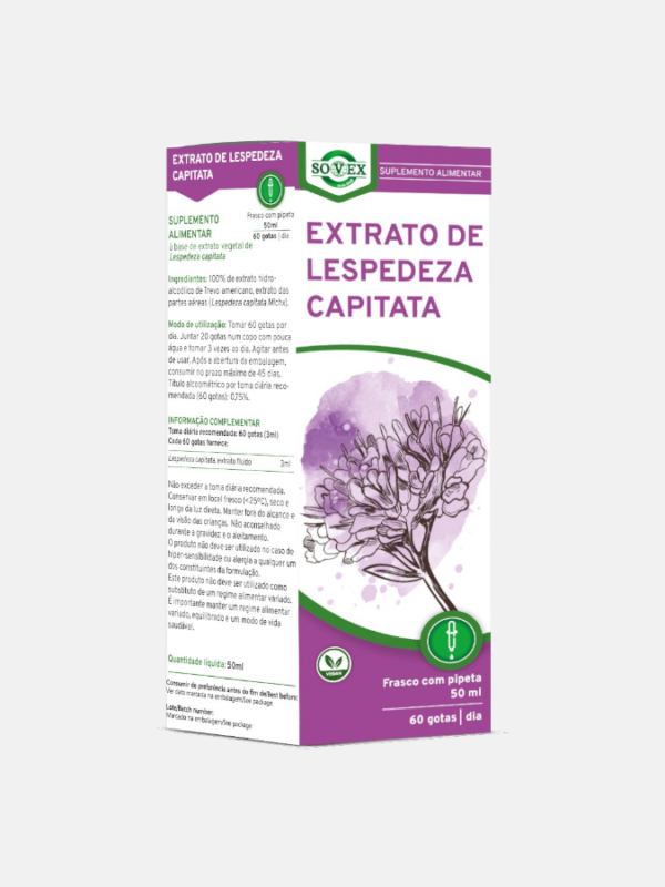 Extrato de Lespedeza Capitata - 50ml - Sovex