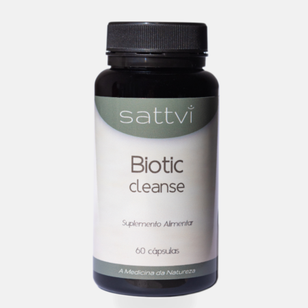 Biotic Cleanse – 60 cápsulas – Sattvi