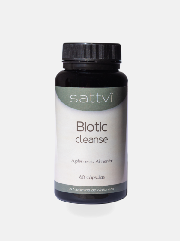 Biotic Cleanse - 60 cápsulas - Sattvi