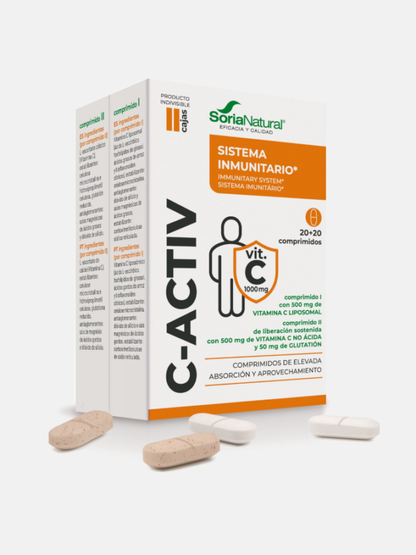 C-ACTIV - 20+20 comprimidos - Soria Natural