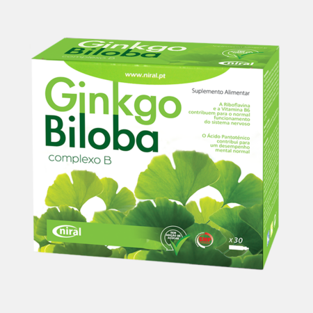 Ginkgo Biloba Complexo B – 30 ampolas – Niral