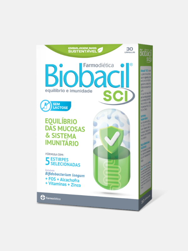 Biobacil SCI - 30 cápsulas - Farmodiética
