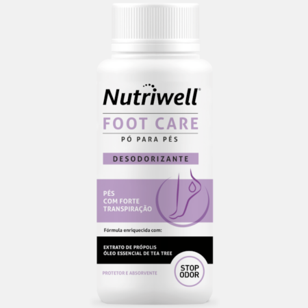Nutriwell Foot Care Pó para pés – 75g – Farmodiética