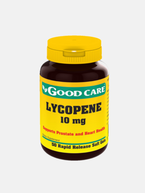 Lycopene 10mg - 50 cápsulas - Good Care